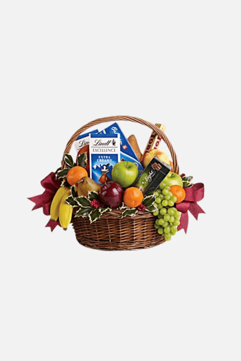 Fresh Fruit & Chocolate Holiday Basket