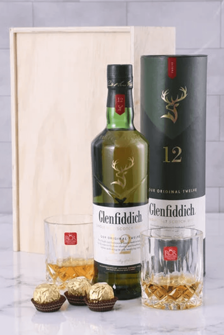 Glenfiddich 12 Crystal Glass Gift Set